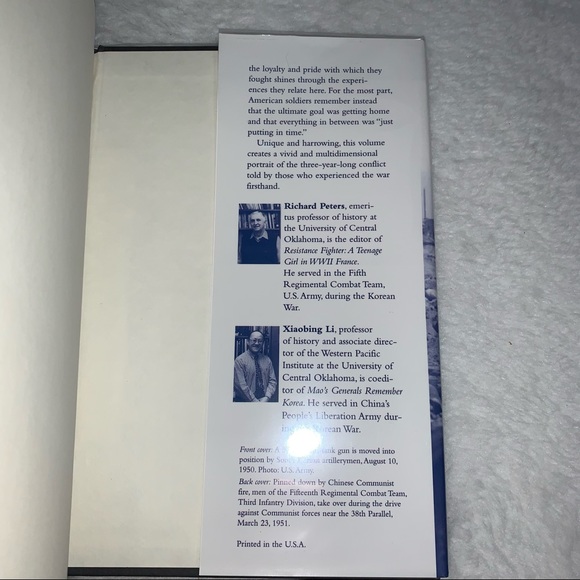 Voices from the Korean War by Richard Peters and Xiaobing Li - Picture 9 of 13